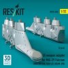 RESKIT RS32-0605 US weapon adapter for MiG-29 Fulcrum (2 pcs) (GBU-39 SDB, GBU-62 (JDAM-ER)) (3D Printed) (1/32)